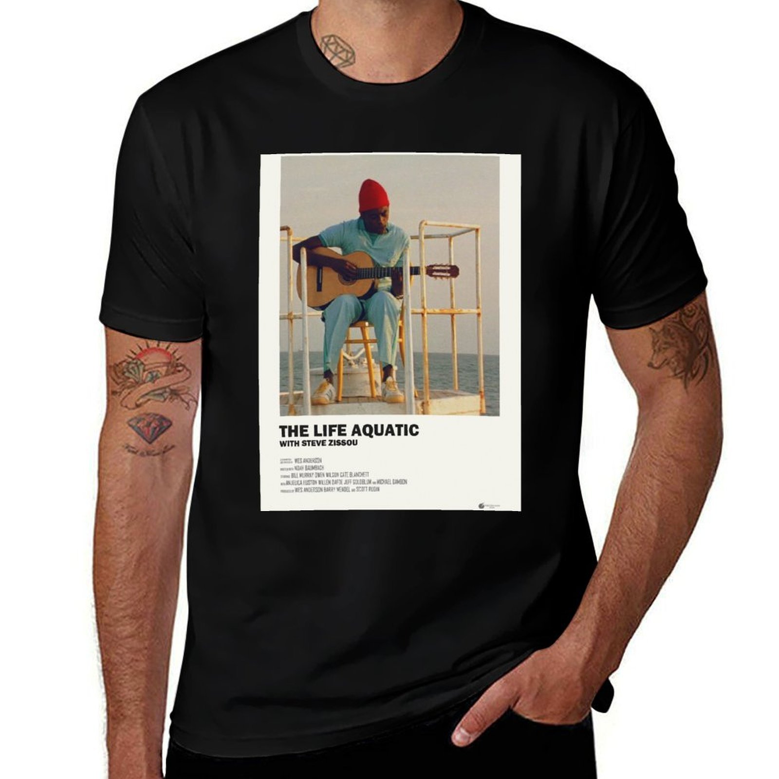Aquatic Sports Poster - T-shirt The Life Aquatic Poster, T-shirt