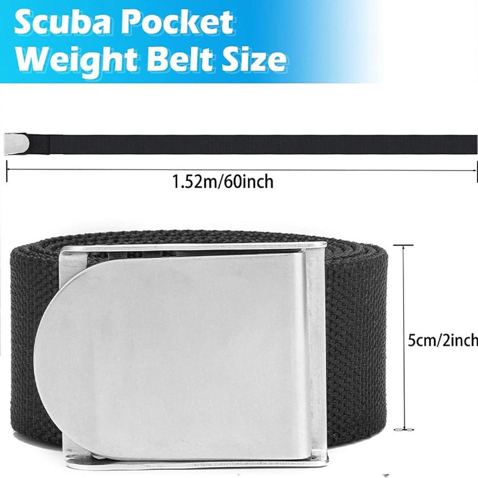 Dive Weight Belt - Sangle de plongée avec boucle en