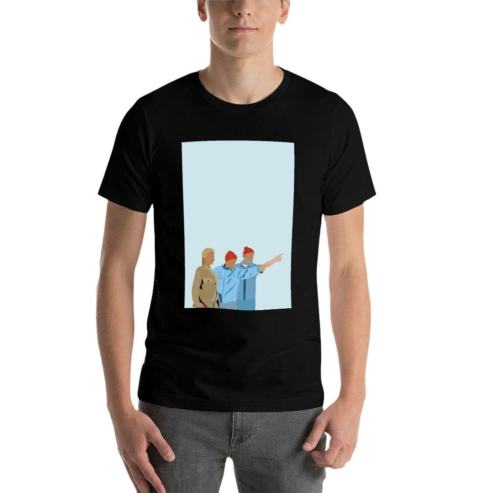 T-shirt minimaliste avec affic - Aquatic Sports Poster avis et prix