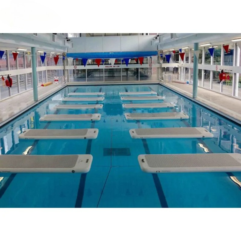 Tapis de yoga aquatiques gonfl - Aquatic Water Sports avis et prix