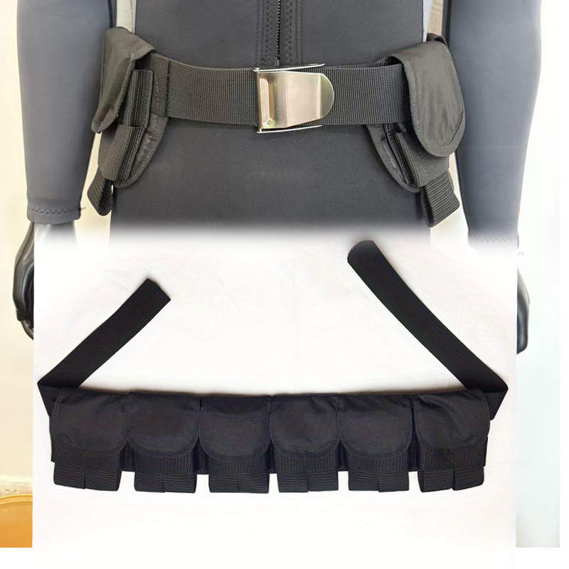 Ceinture de plongée à 6 poches - Dive Weight Belt avis et prix